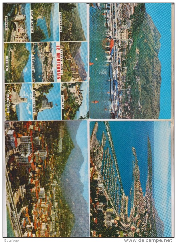 34 CPM DPT 06 MENTON  (toutes Scannees) - 5 - 99 Cartes