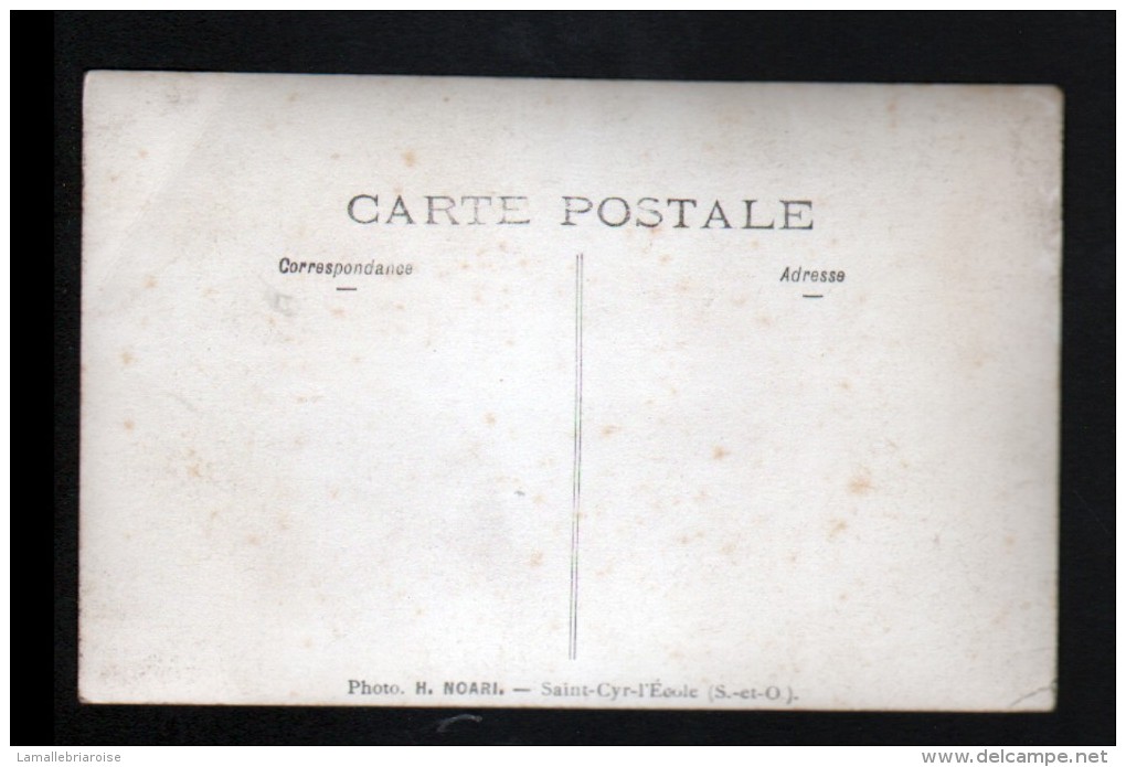 CARTE PHOTO DE MILITAIRE, St CYRIEN, 1911 - Personnages