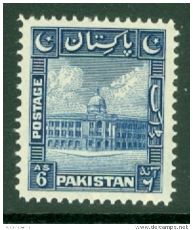 Pakistan: 1948/57   Pictorial    SG34    6a      MH - Pakistan