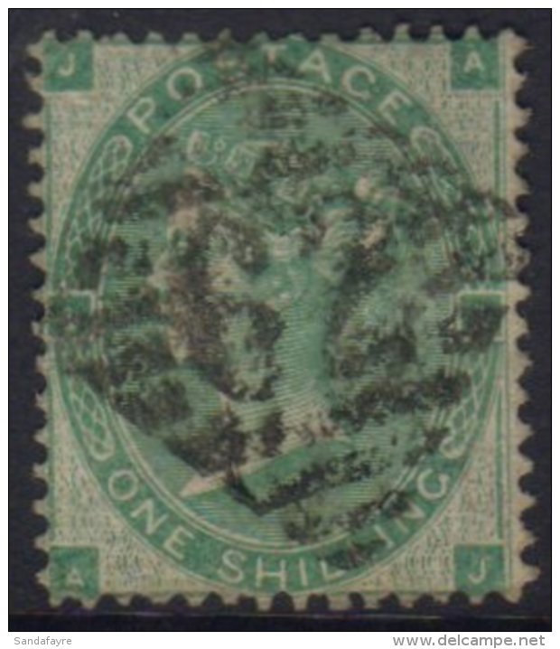 1862-64 1s Green SG 90, With Good Colour And Perfs, Neat Upright "62" Irish Numeral Cancel. For More Images,... - Altri & Non Classificati