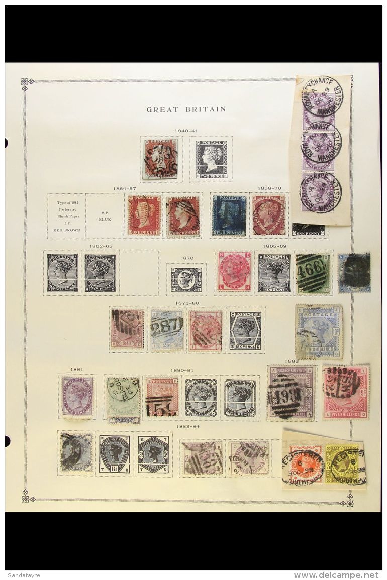 GB SUPER SORTER 1841-1952. A Mostly Used Range With Useful Selections From Each Reign That Includes QV Line... - Altri & Non Classificati