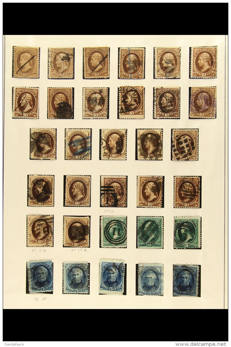 INTERESTING ACCUMULATION IN A BOX. 1860's - 1970's Chiefly Used Stamps (does Include Some Mint &amp; Unused Stamps... - Altri & Non Classificati