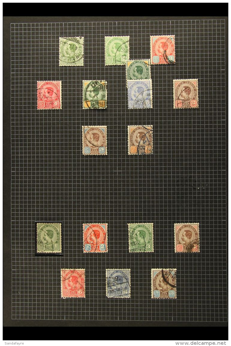 1883 - 1948 FINE USED COLLECTION An Attractive Used Collection With Complete Sets &amp; "better" Values Including... - Thailand
