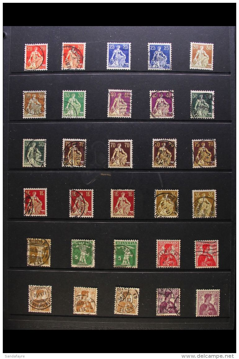 1908 TO 1970 OUTSTANDING COLLECTION. An Excellent, Very Fine Quality Collection Of Mint (much Never Hinged) And... - Altri & Non Classificati