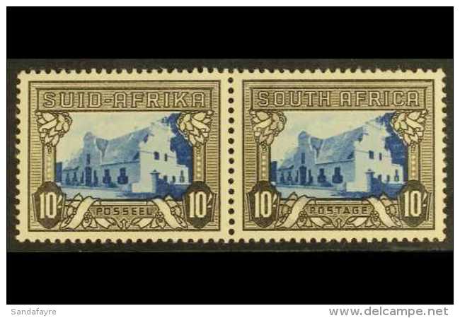 1933-48 10s Blue &amp; Blackish Brown, SG 64c, Never Hinged Mint. For More Images, Please Visit... - Non Classificati