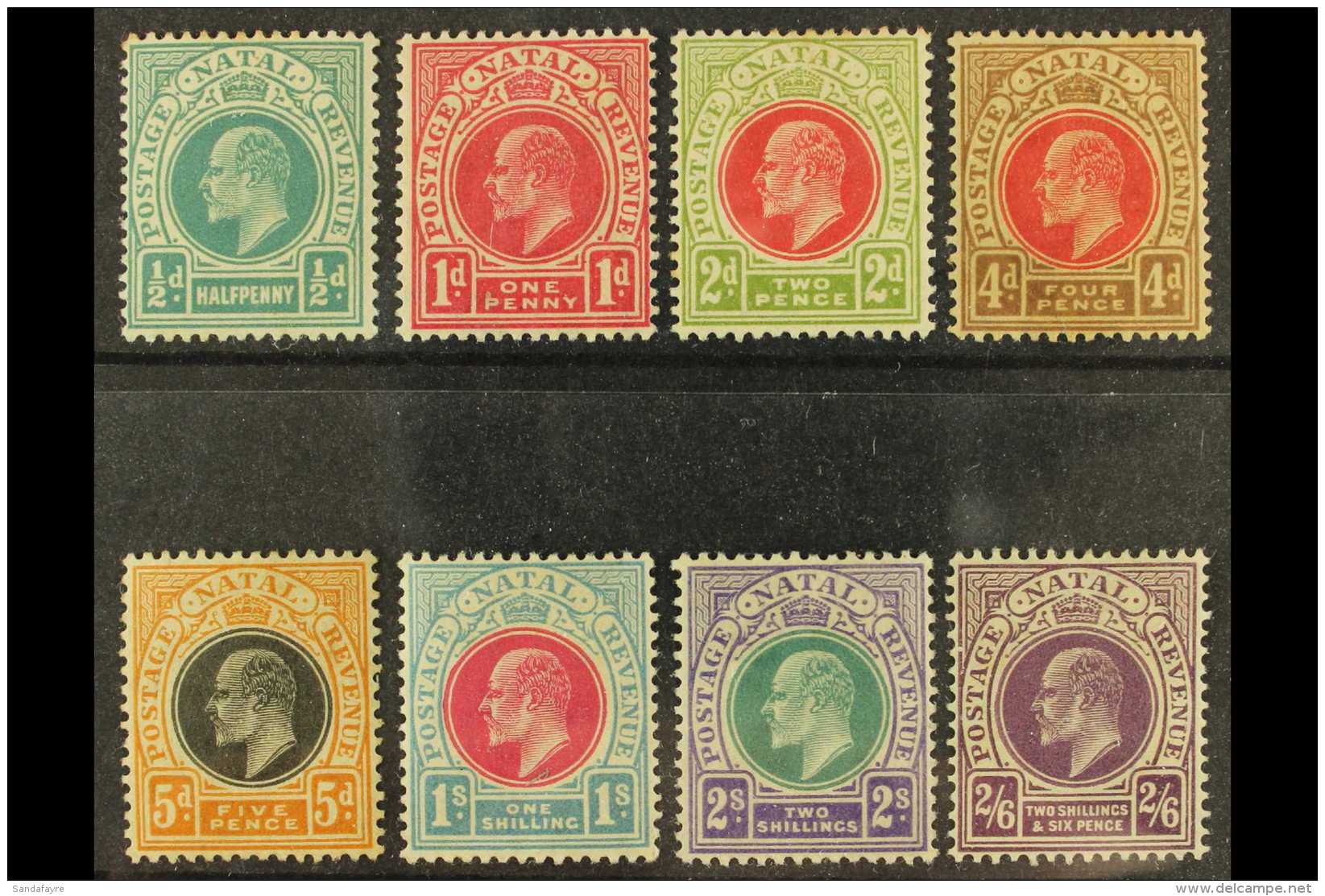 NATAL 1904 - 8 Complete Ed VII Set To 2s 6d, SG 146-157, Very Fine Mint. (8 Stamps) For More Images, Please Visit... - Non Classificati