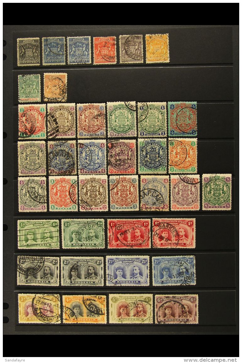 1892-1924 USED COLLECTION Includes 1892-93 Values To 2s And 2s6d, 1892-94 2d And 4d, 1896-97 All Different Range... - Altri & Non Classificati