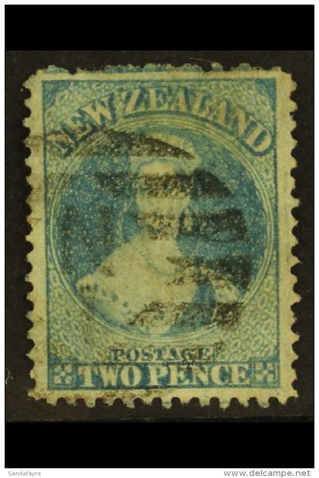 1864-71 2d Pale Blue, Perf 12&frac12;, SG 113, JUMBO Used Example, Well Centred With Four Huge Neat Margins. Rare.... - Altri & Non Classificati
