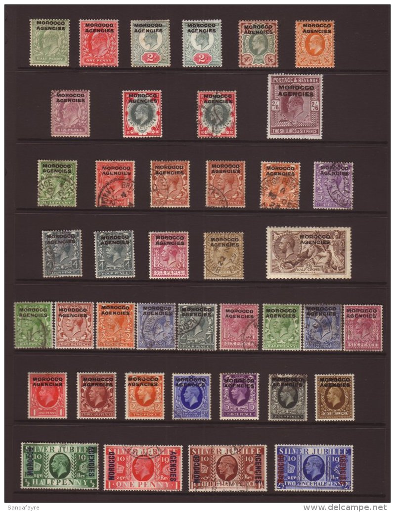 BRITISH CURRENCY 1907-36 MINT &amp; USED COLLECTION On Pages. Inc 1907-13 Range To 1s And 2s 6d Mint, 1914-31... - Altri & Non Classificati