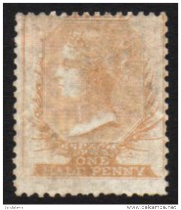 1860-63 &frac12;d Pale Buff, SG 3a, Fresh Mint With Traces Of Gum, A Few Shortish Perfs. For More Images, Please... - Malta (...-1964)