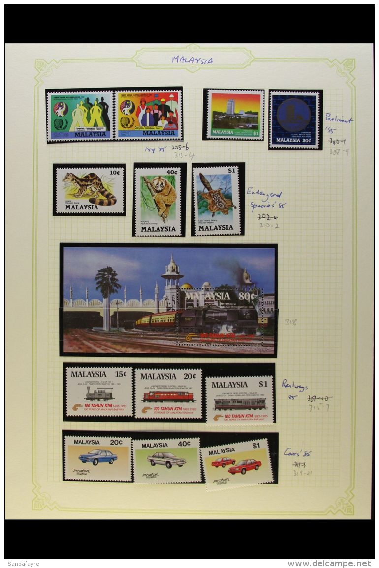 1983-1998 NEVER HINGED MINT COLLECTION An Attractive All Different Collection On Album Pages With Many Good Sets... - Altri & Non Classificati