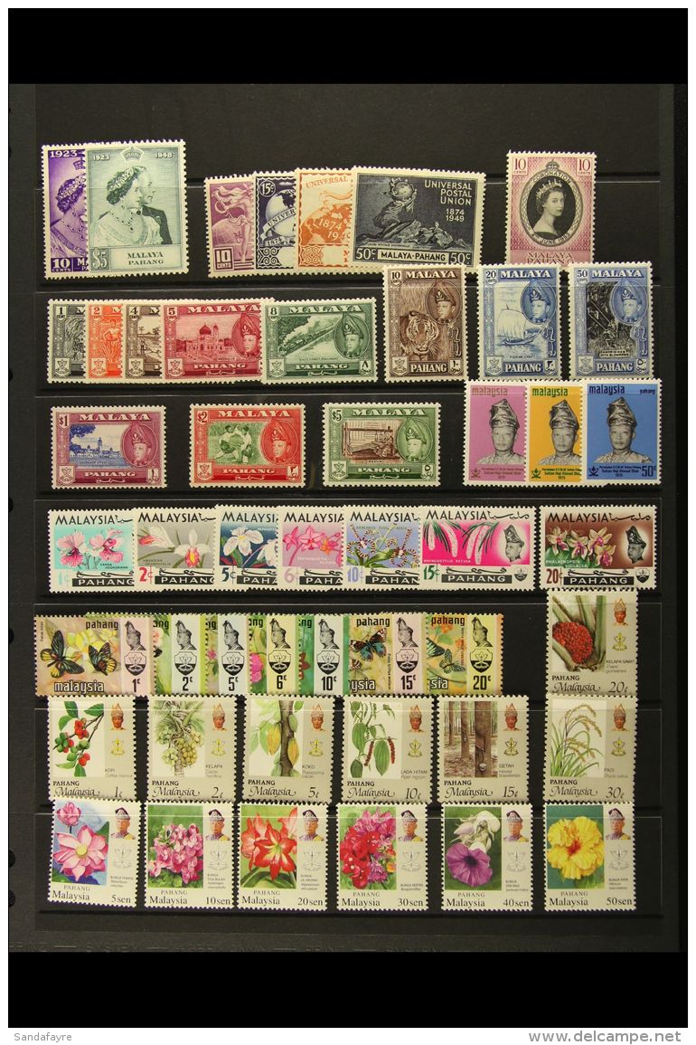 PAHANG 1948-2007 NHM OMNIBUS &amp; STATE Collection On A Stock Page. Super Quality (45+ Stamps) For More Images,... - Altri & Non Classificati