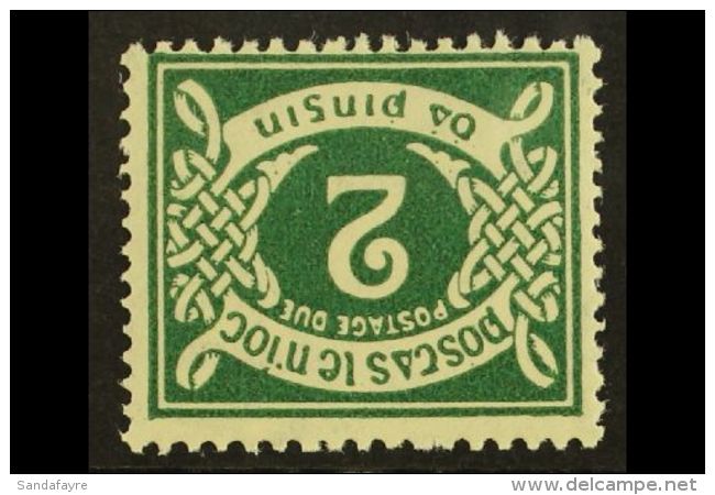 POSTAGE DUE 1925 2d Deep Green WATERMARK INVERTED Variety, SG D3w, Fine Never Hinged Mint, Fresh. For More Images,... - Altri & Non Classificati