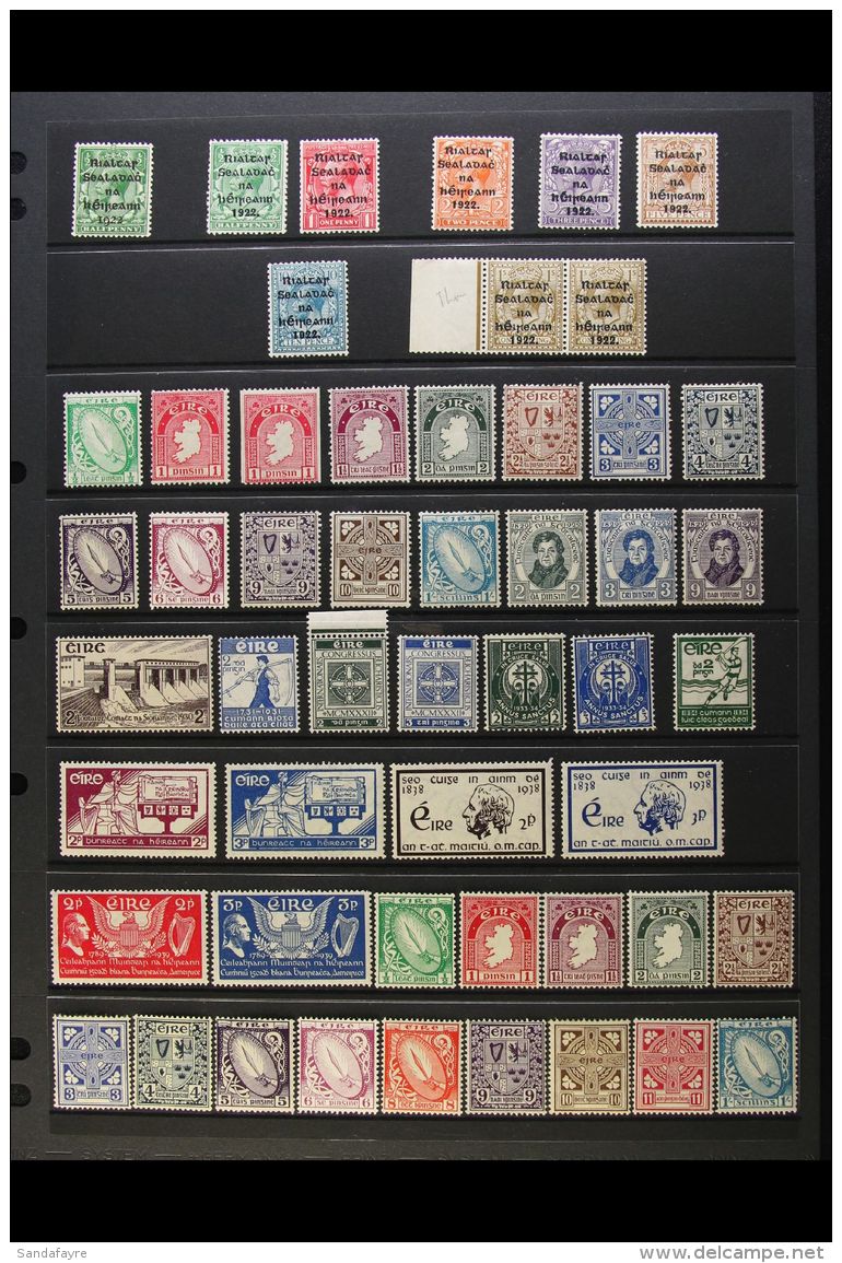 1922-68 FINE MINT COLLECTION Includes 1922 Thom Overprint Range To 10d Plus 1s Horizontal Pair (never Hinged),... - Altri & Non Classificati