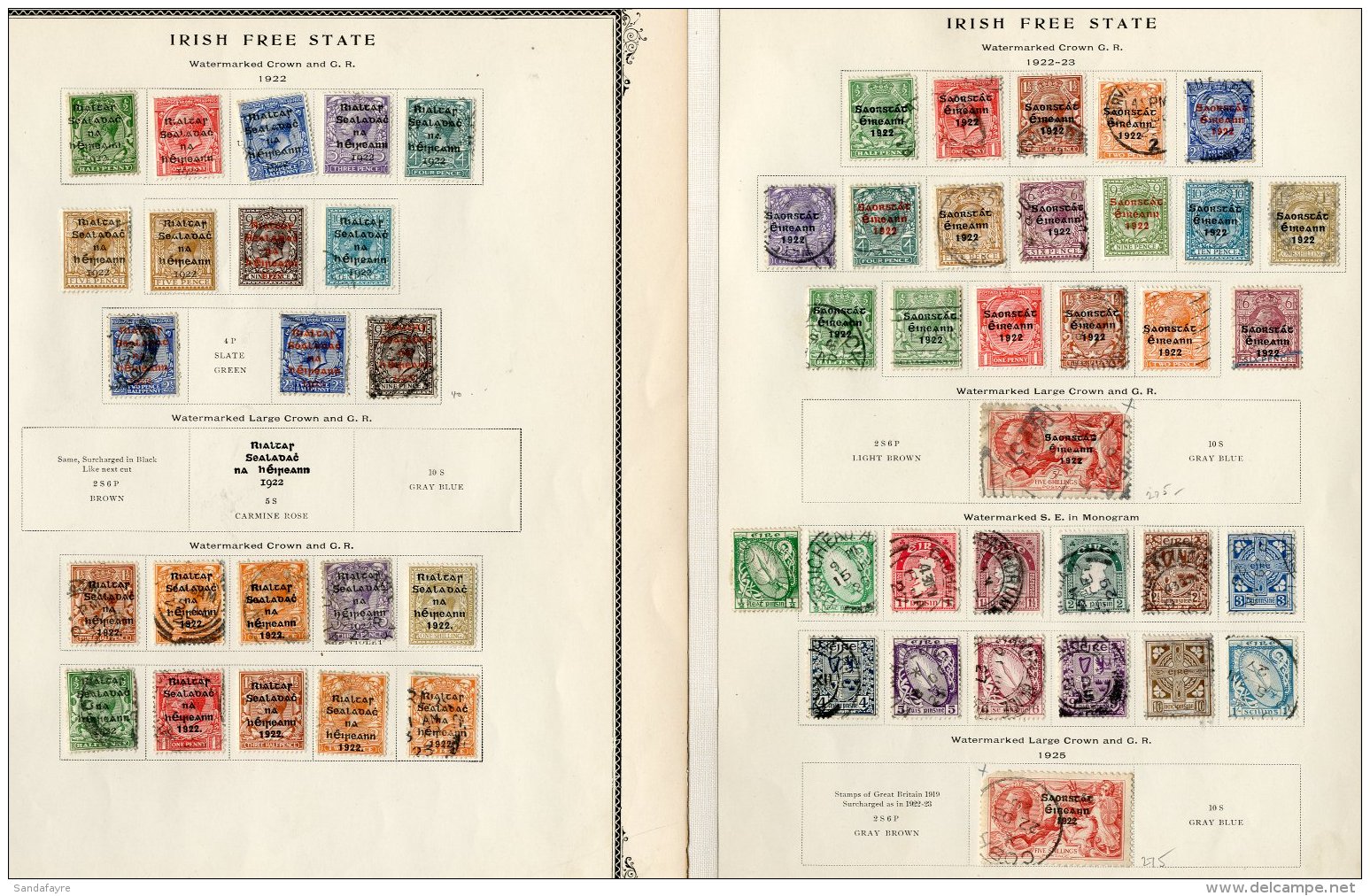 1922-57 MINT AND USED COLLECTION On Clean Printed Album Pages, The Lot Starts With A Good Range Of 1922-23... - Andere & Zonder Classificatie