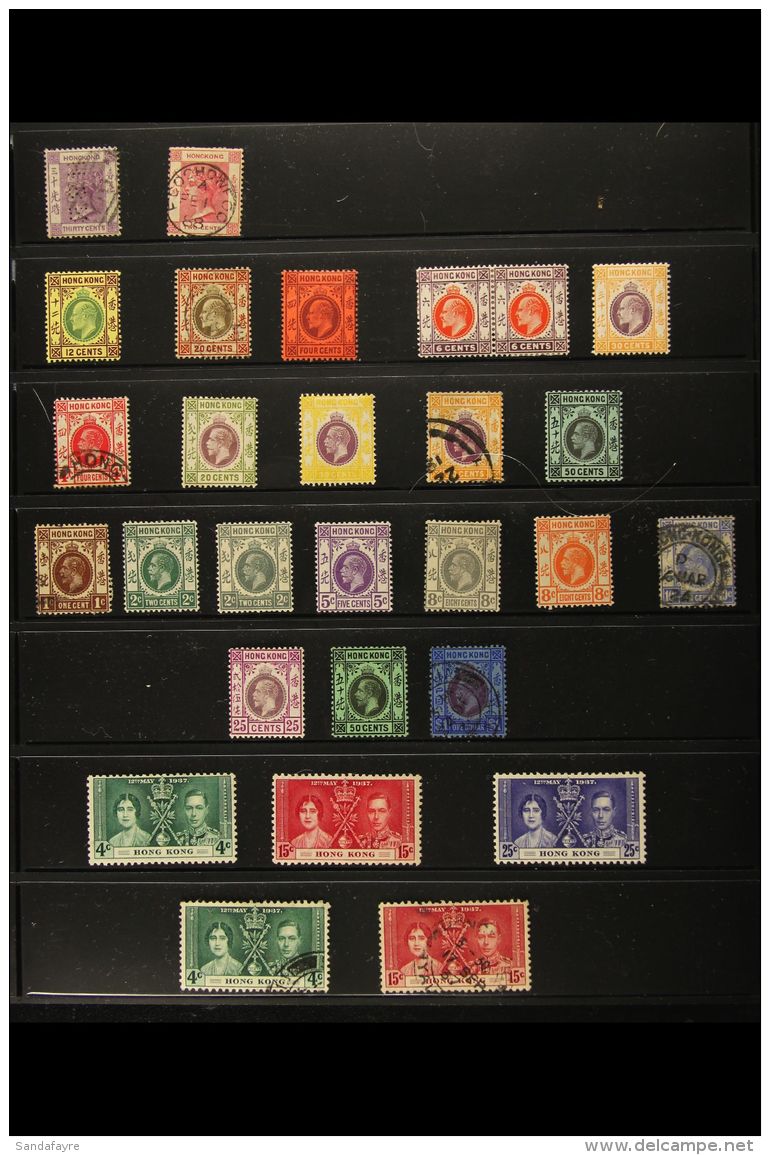 1863-2000 Includes A Few QV Issues, Then 1903 12c Mint, 1904-06 4c And 30c Mint, 190-11 6c Mint Pair, 1912-21 20c,... - Altri & Non Classificati