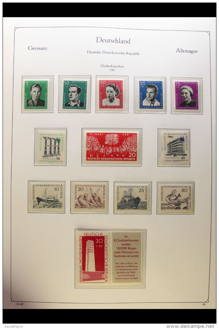 1960-1969 NEVER HINGED MINT COLLECTION An Extensive, Highly Complete Collection Neatly Presented In A "Kabe"... - Altri & Non Classificati