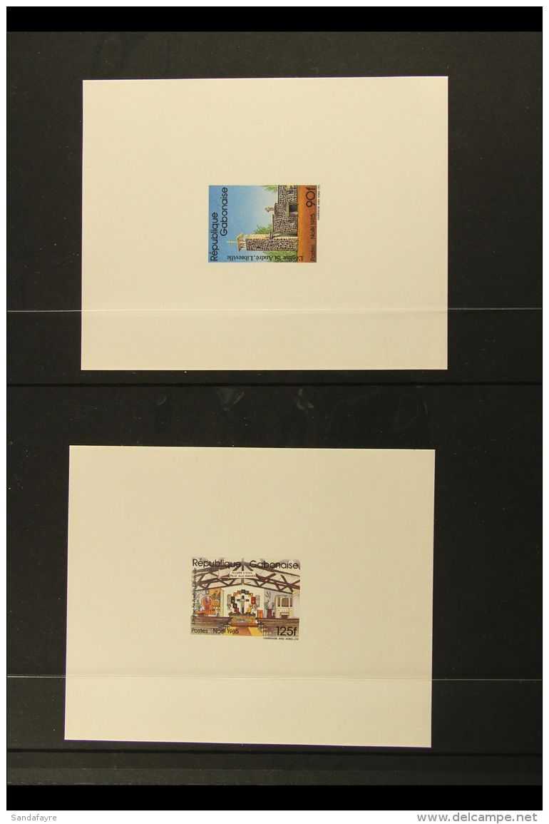 1985 Christmas Set (90f &amp; 125f, Yvert 594A/B Stamps Unpriced, Scott 594A/B Stamps Unpriced, Michel A/B948... - Other & Unclassified