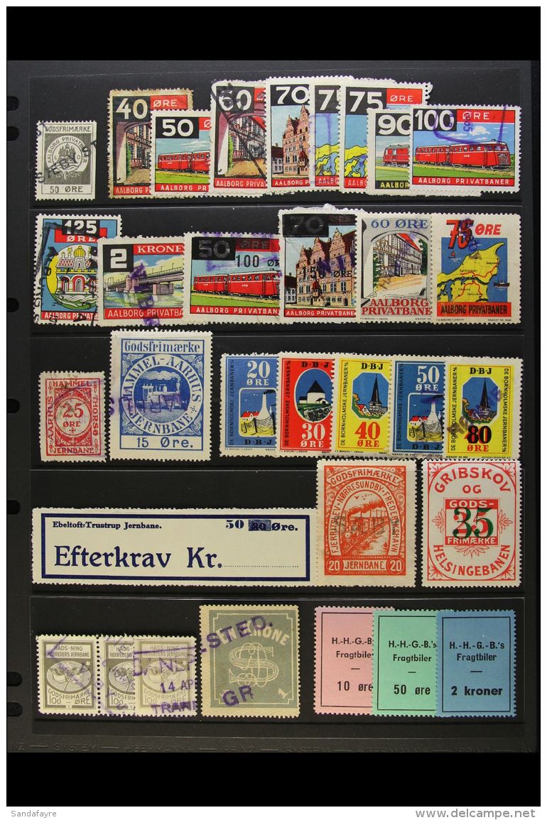 RAILWAY STAMPS Attractive Mint And Used Collection Displayed On Stockleaves, Some Earlier Stamps But Strength In... - Andere & Zonder Classificatie