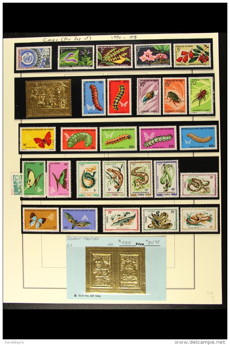 1959-91 All Different Mint Or Never Hinged Mint Collection With Most Of The Value Being Never Hinged - Includes... - Altri & Non Classificati