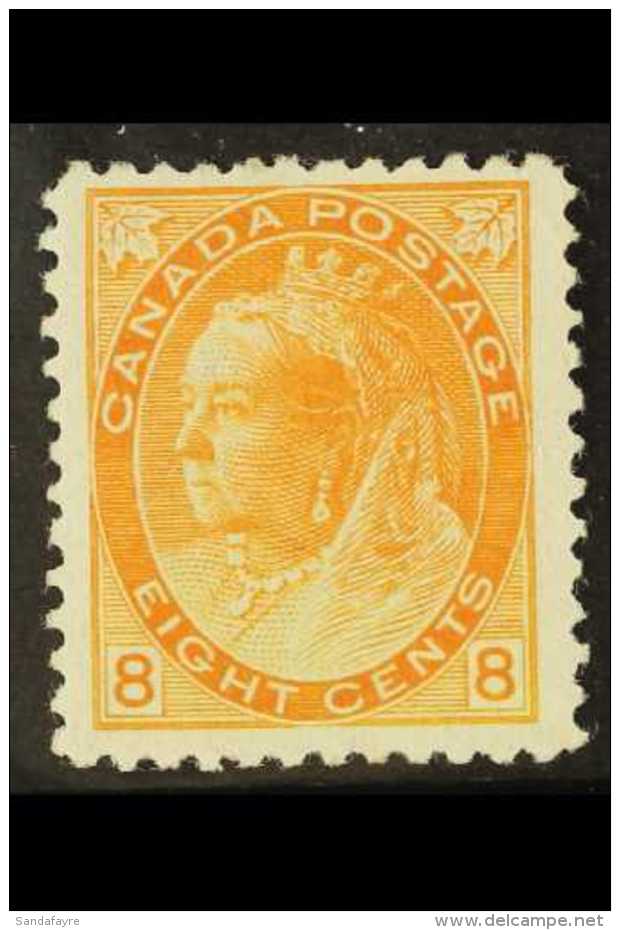 1898 QV 8c Brownish Orange 'Maple Leaf', SG 162, VFM, Good Centering For More Images, Please Visit... - Altri & Non Classificati