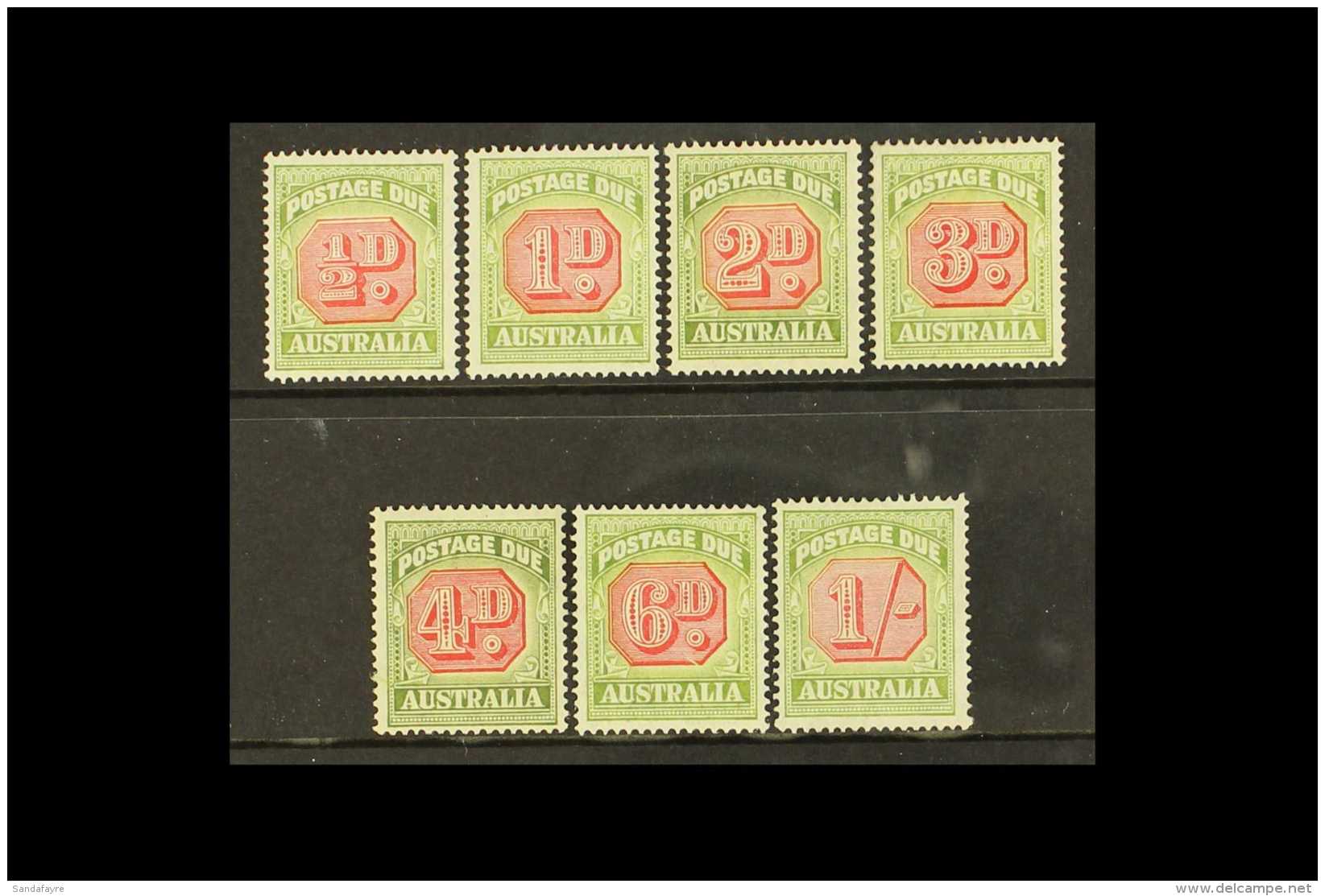 POSTAGE DUES 1938 Complete Set, SG D112/D118, Very Fine Mint (7 Stamps) For More Images, Please Visit... - Altri & Non Classificati