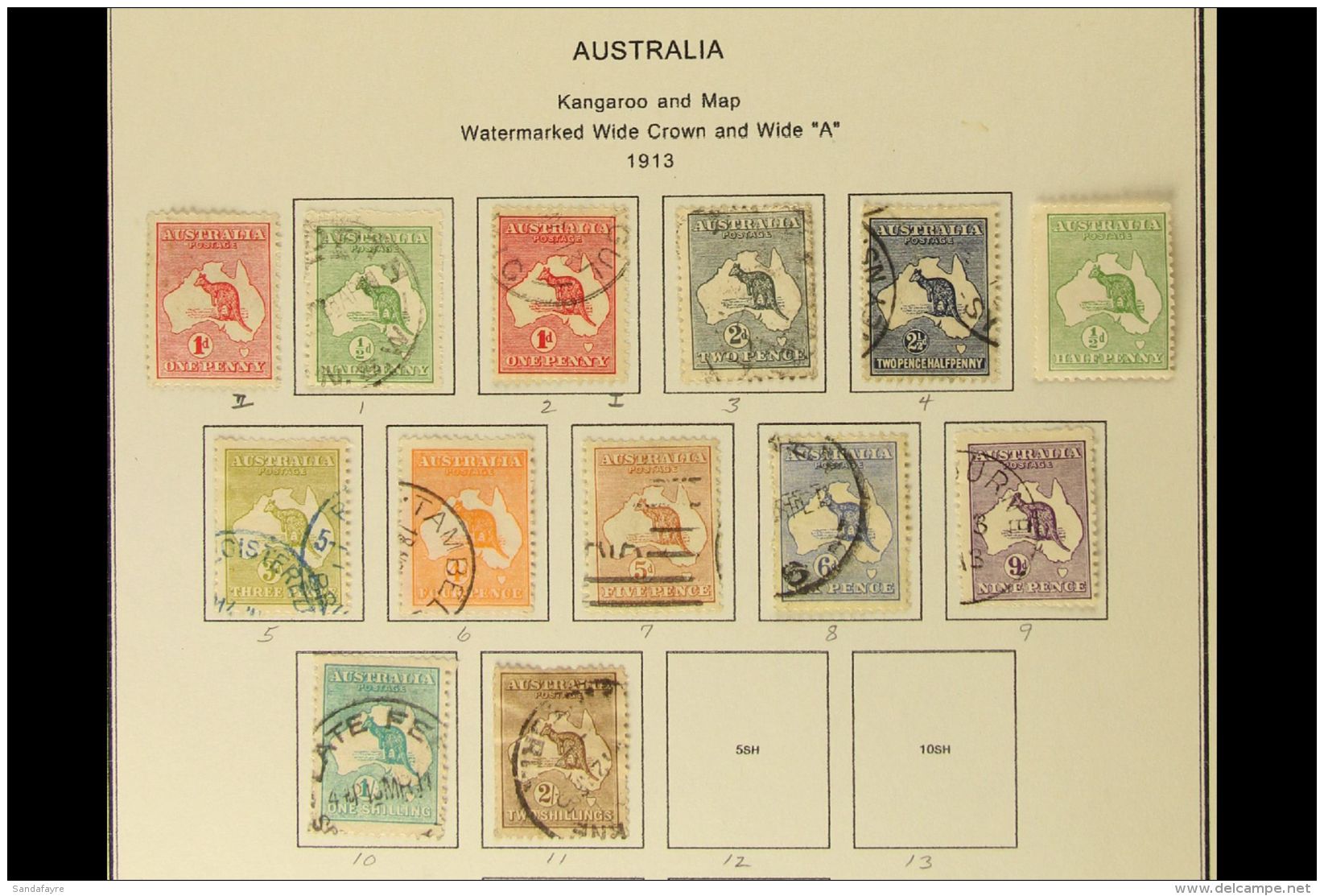 1913-1990 ALL DIFFERENT COLLECTION On Pages, Fresh Mint (some Modern Never Hinged) &amp; Used Stamps, Inc 1913-14... - Altri & Non Classificati