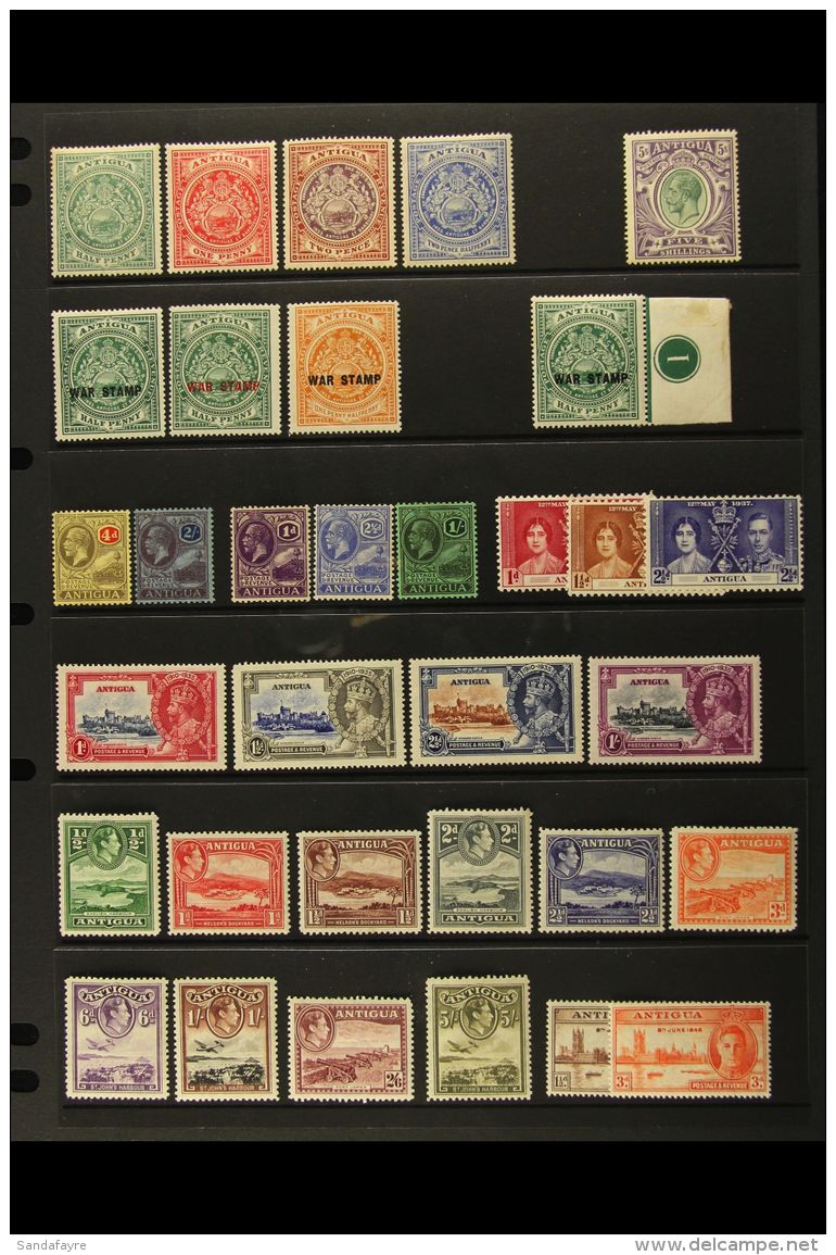 1908-1938 FINE MINT BALANCE LOT, CAT &pound;270+ Accumulation On A Stockcard, Includes 1908-17 Set To 2&frac12;d,... - Altri & Non Classificati