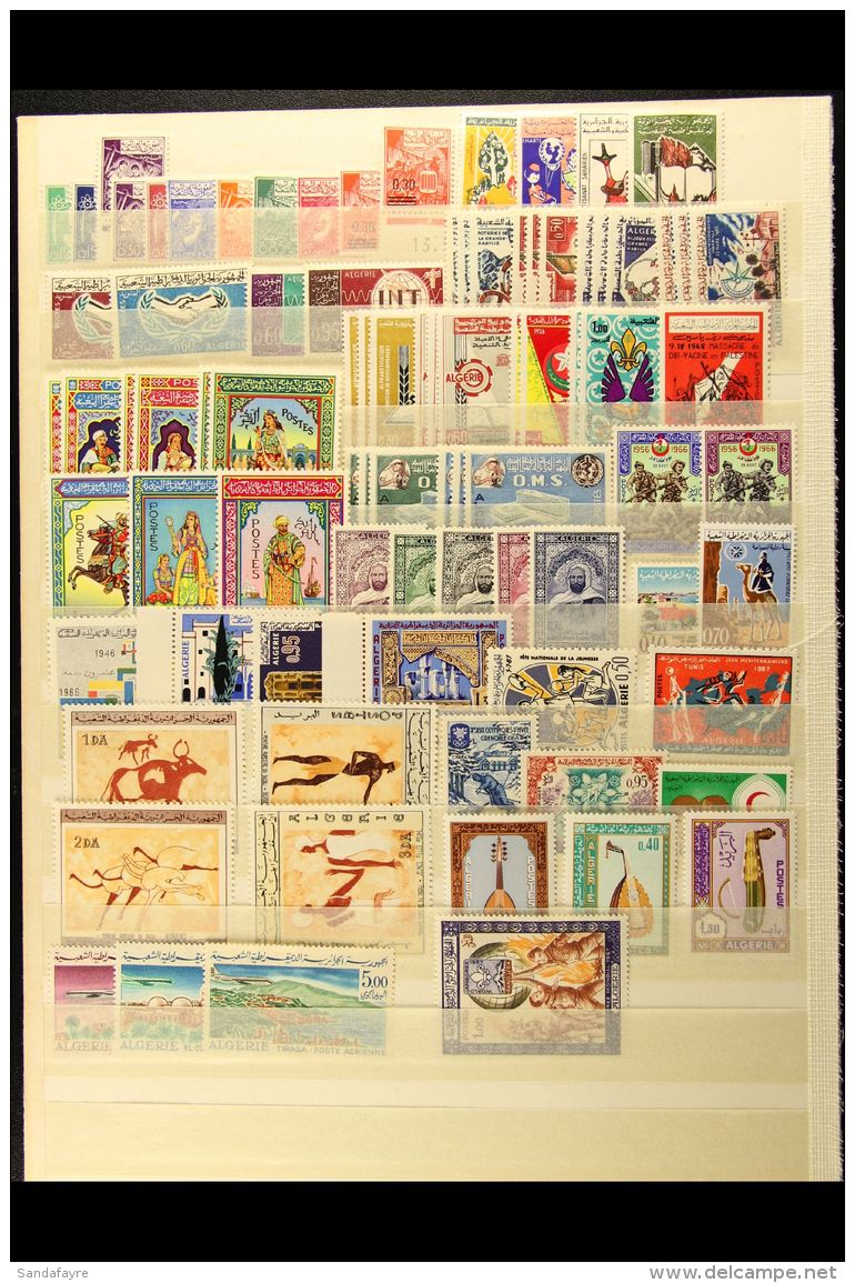 1964-8 NEVER HINGED MINT Range Of Sets &amp; Issues Incl. 1965 &amp; 1966 Mohamed Racim's Miniatures Sets &amp;... - Altri & Non Classificati