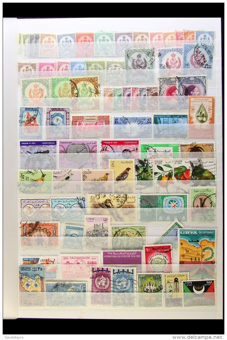 NORTH AFRICA 1890's - 1970's Mint And Used Stamps On Stock Pages, Includes Libya, Somalia Inc 1968 Antelopes Set... - Altri & Non Classificati