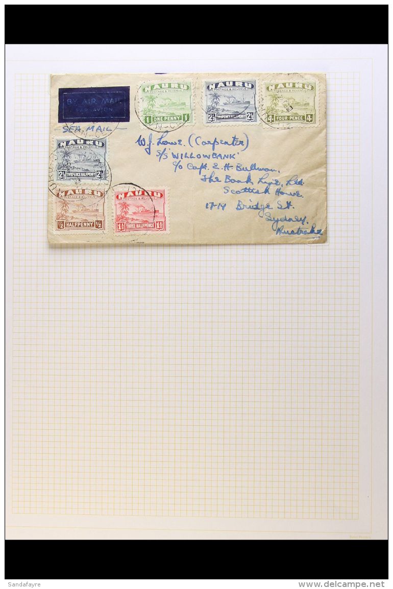 COVERS/CARDS/POSTAL STATIONERY ETC. 19th Century To 1960's (chiefly Pre 1940) Interesting Worldwide Collection.... - Altri & Non Classificati