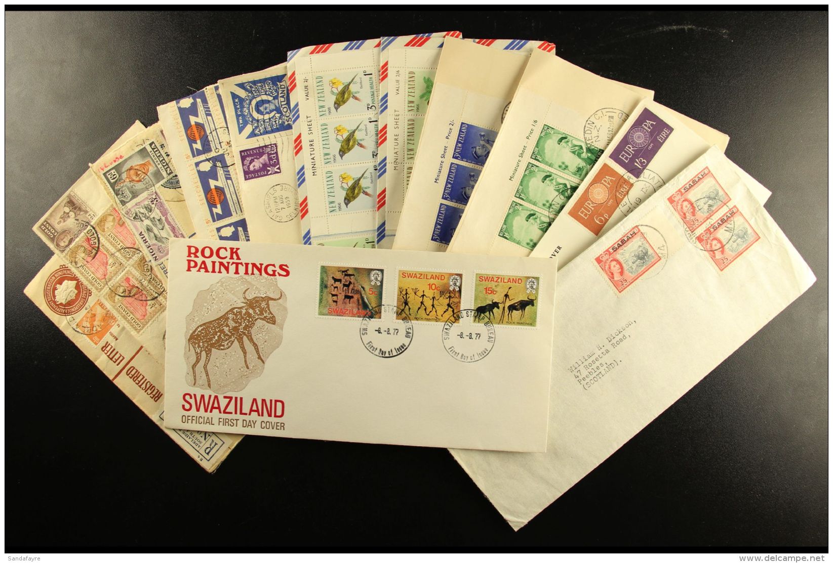 BRITISH COMMONWEALTH COVERS. 1950's-1990's Interesting Hoard Of Commercial And Philatelic Covers In A Box, Inc... - Altri & Non Classificati