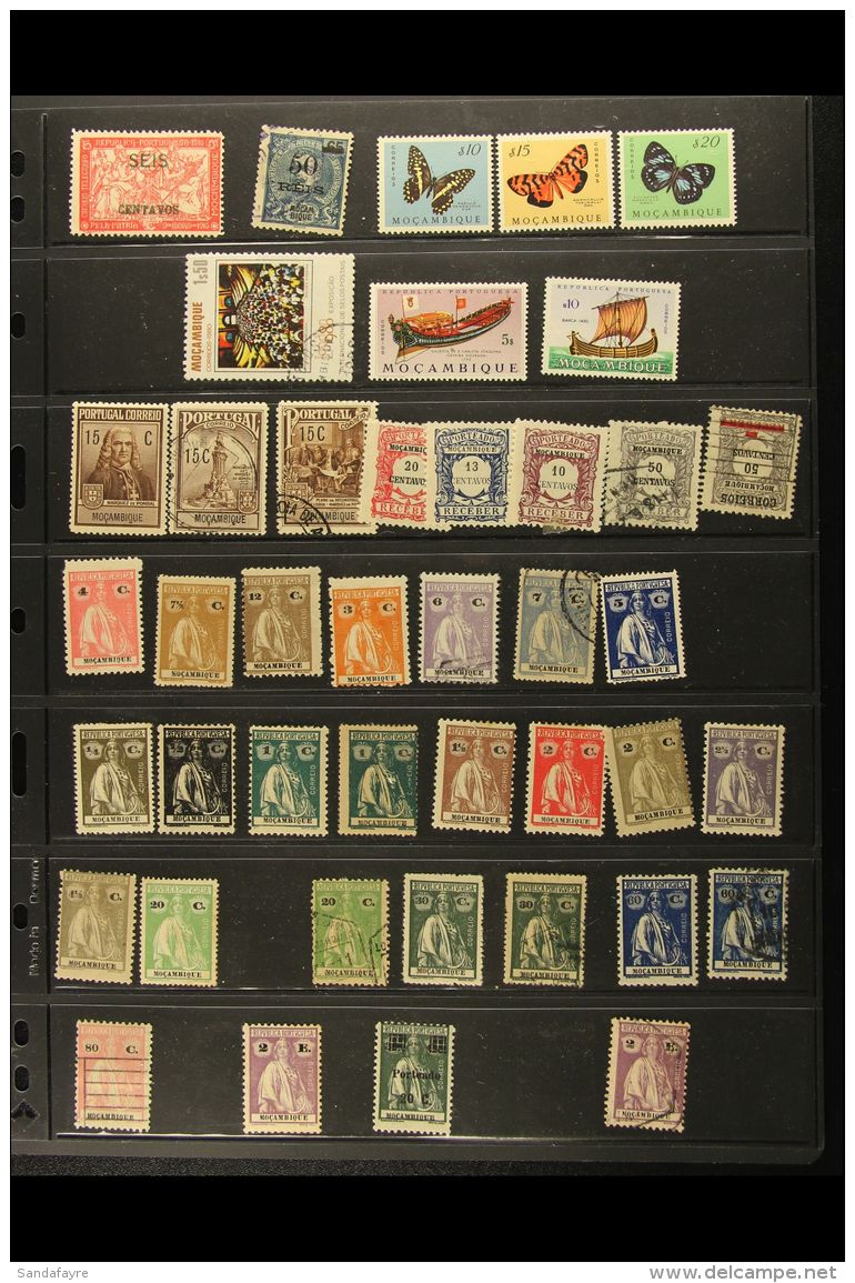 WORLDWIDE JUNKER CARTON An All Period, Mint, Used &amp; Nhm Unchecked Hoard In A Small Box. On Album &amp; Stock... - Altri & Non Classificati