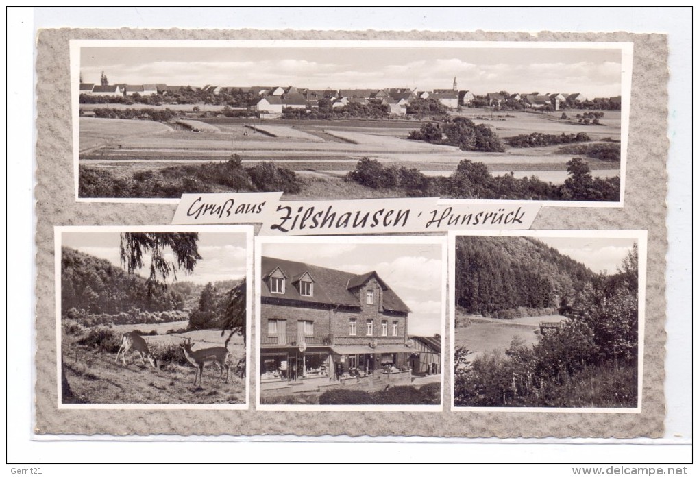 5448 KASTELLAUN - ZILSHAUSEN, Gasthaus Fritz Kelter - Kastellaun