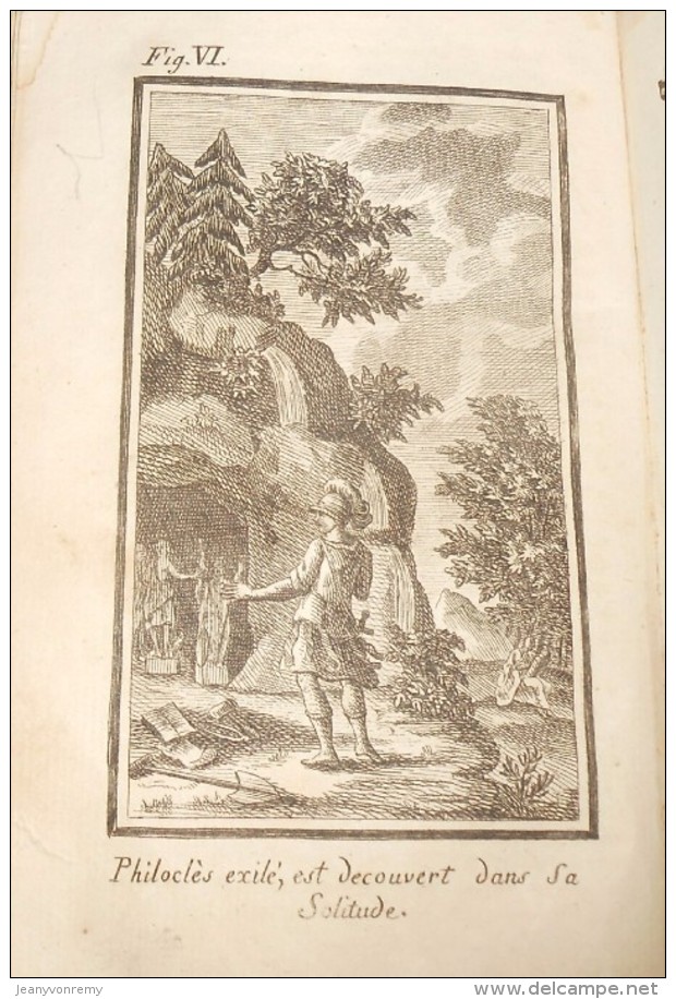 Les aventures de Télémaque, fils d'Ulysse. Messire François de Salignac de la Mothe Fenelon. 1788.
