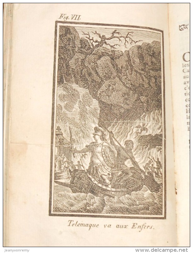 Les aventures de Télémaque, fils d'Ulysse. Messire François de Salignac de la Mothe Fenelon. 1788.