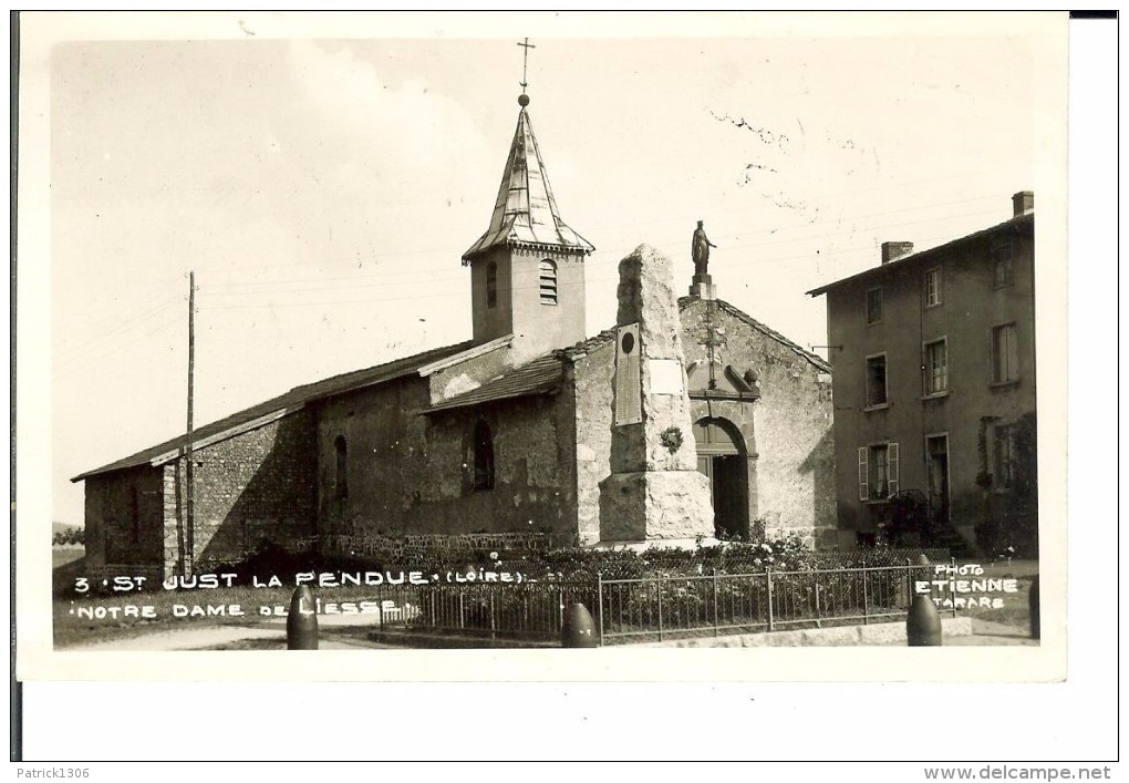 CPSM  ST JUST LA PENDUE, Notre Dame De Liesse  12942 - Saint Just Saint Rambert