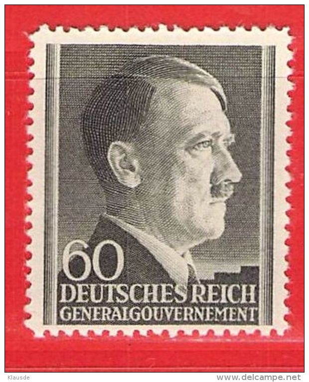 MiNr.84 Xx Deutschland Besetzungsausgaben II. Weltkrieg Generalgouvernement - Bezetting 1938-45