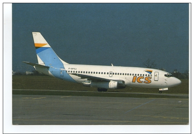 ICS - Avion Boeing B 737 200 ( F GFVJ) - Aéroport Paris Orly - - 1946-....: Moderne