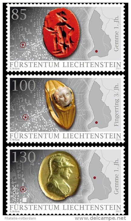 Liechtenstein - Postfris / MNH - Complete Set Archeologische Vondsten 2015 NEW! - Neufs