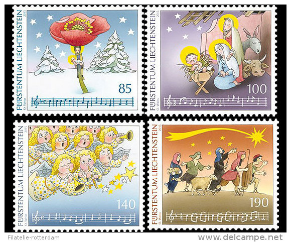 Liechtenstein - Postfris / MNH - Complete Set Kerstliedjes 2015 NEW! - Neufs