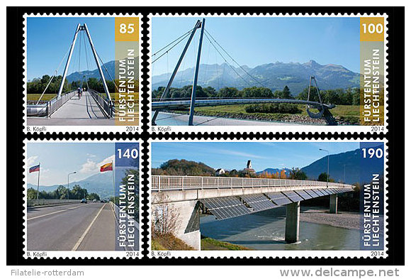 Liechtenstein - Postfris / MNH - Complete Set Bruggen Brengen Samen 2014 - Unused Stamps