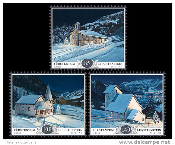 Liechtenstein - Postfris / MNH - Complete Set Kerstmis 2014 - Neufs