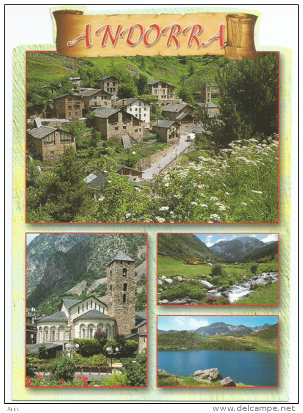 Villages Romans En Andorre,  Carte Postale Neuve, Non Circulée - Andorra