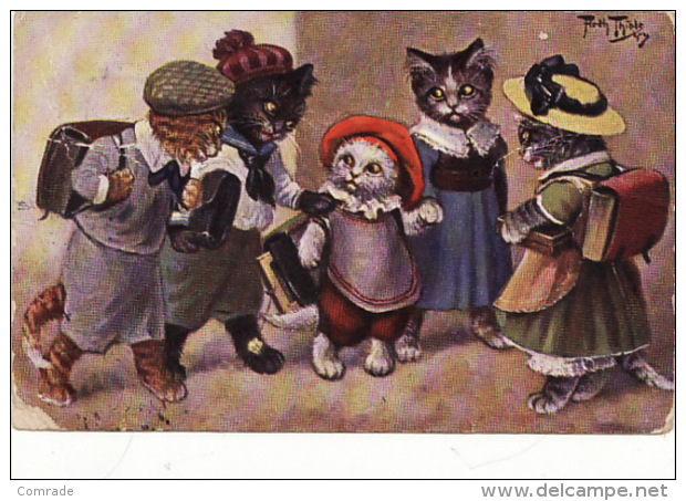 Arthur Thiele Cats In School. Cat - Thiele, Arthur