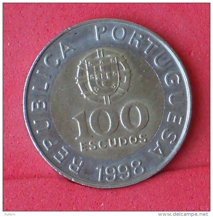 PORTUGAL 100 ESCUDOS 1998 -    KM# 645,1 - (Nº15383) - Portugal