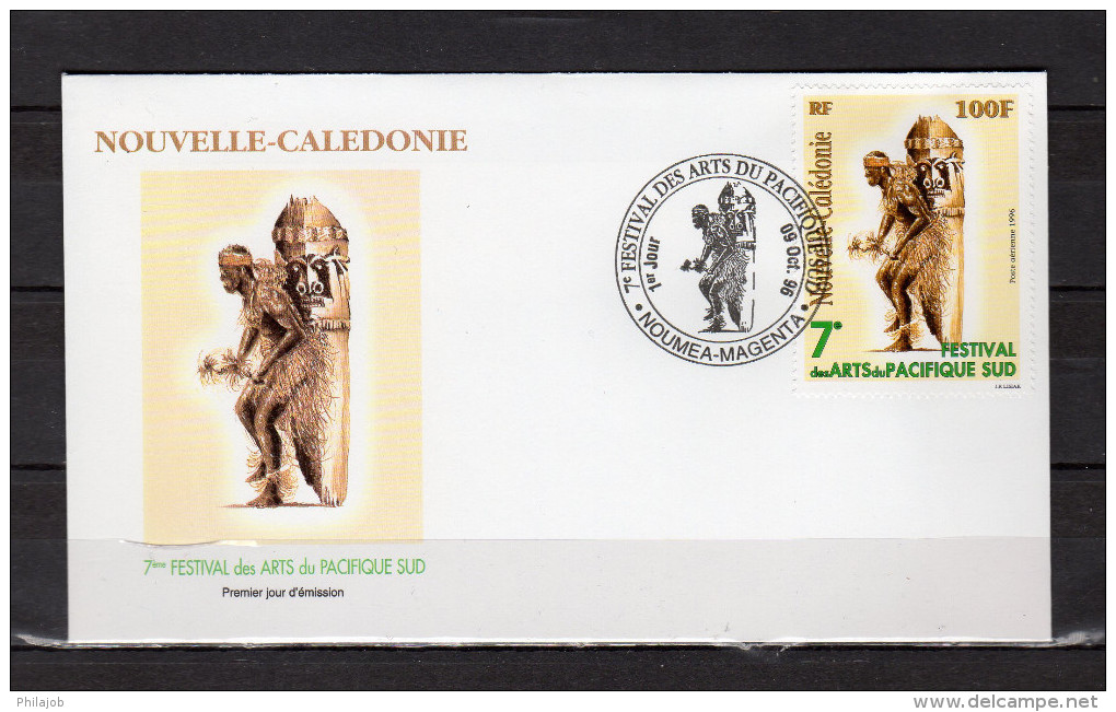 Enveloppe 1er Jour De 1996 " 7° FESTIVAL DES ARTS DU PACIFIQUE SUD " N° YT PA 336. Parfait état. FDC - FDC