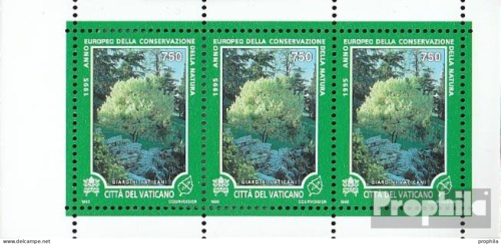 Vatikanstadt Hbl12 Postfrisch 1995 Europäisches Naturschutzjahr - Carnets