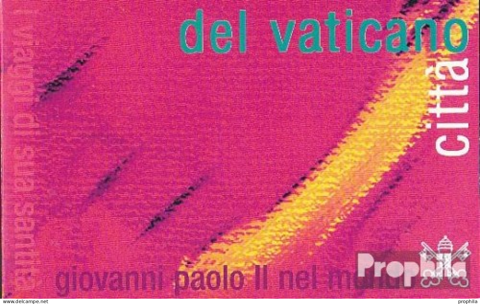 Vatikanstadt MH10 (kompl.Ausg.) Postfrisch 2002 Papstreisen - Libretti