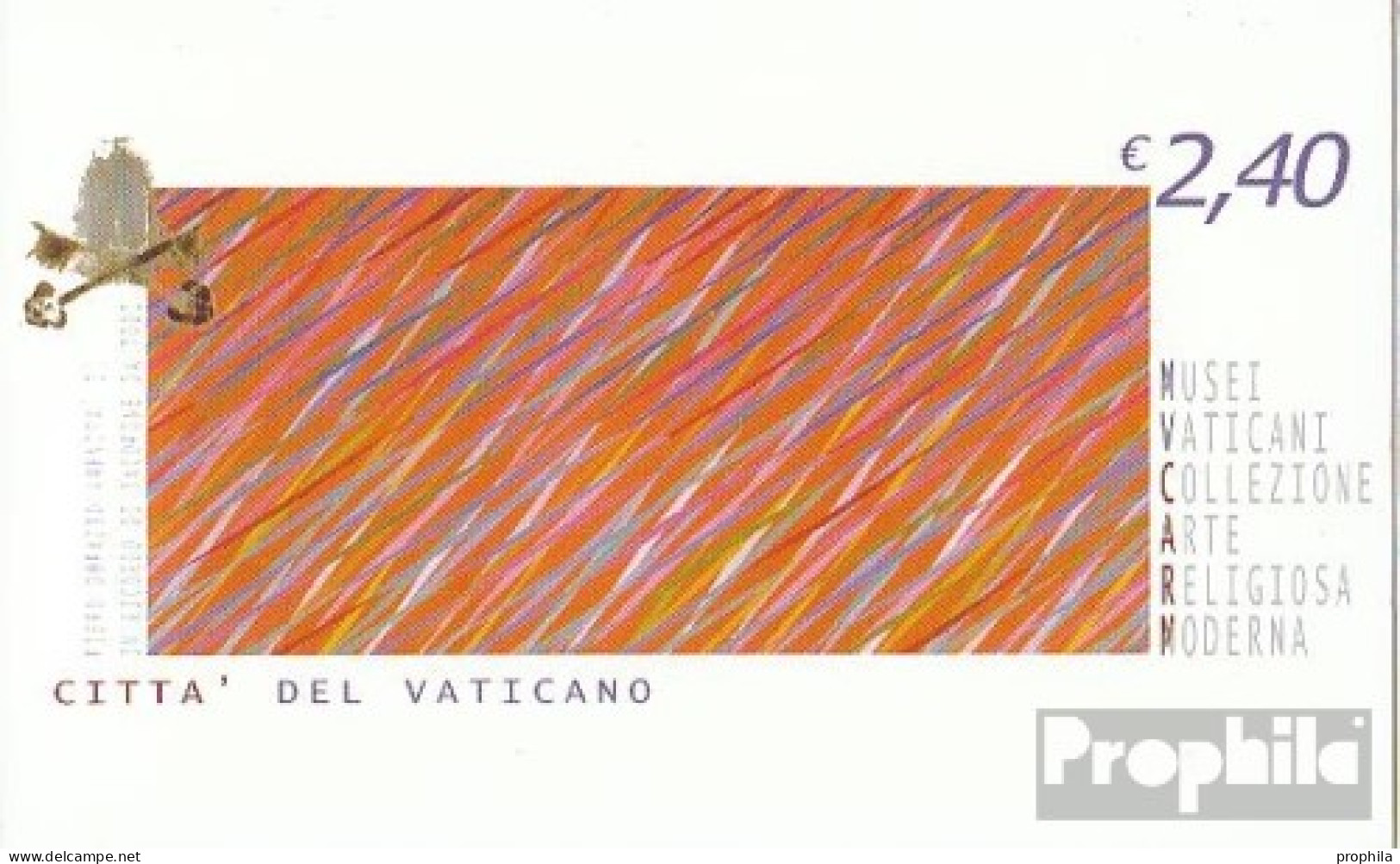 Vatikanstadt MH0-12 (kompl.Ausg.) Postfrisch 2004 Gemälde - Libretti